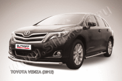 Защита переднего бампера d76 Toyota Venza (2012)