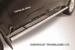 Защита порогов d76 труба Chevrolet Trailblazer (2012-2016)