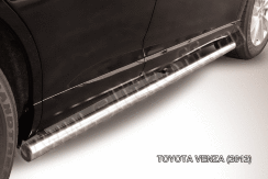 Защита порогов d57 труба Toyota Venza (2012)