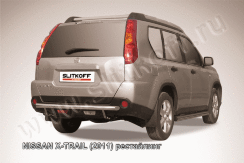 Защита заднего бампера d57 Nissan X-Trail (2011-2015)