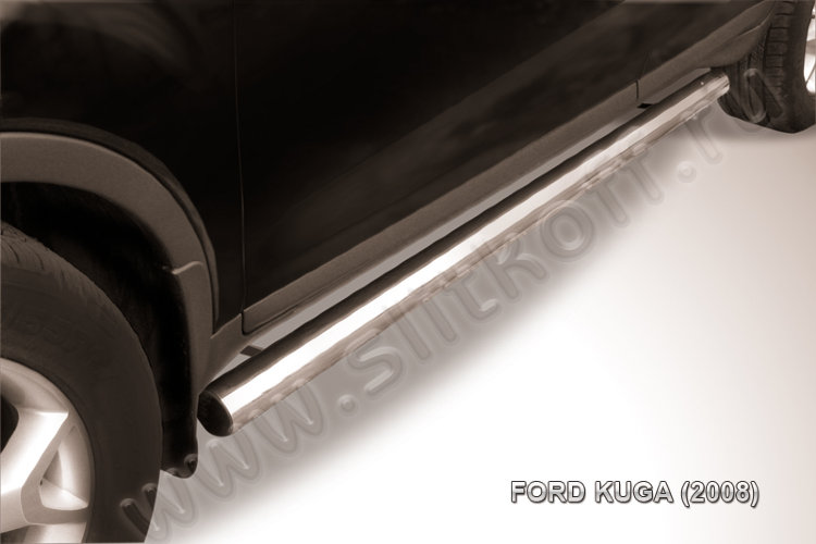 Защита порогов d76 труба Ford Kuga (2008-2013)