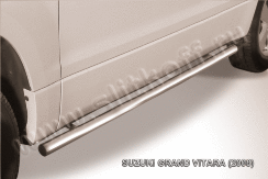 Защита порогов d57 труба Suzuki Grand Vitara 3 doors (2008-2012)