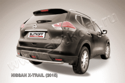 Защита заднего бампера d57 Nissan X-Trail (2013-2023)