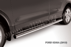 Защита порогов d76 труба Ford Kuga (2013)