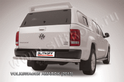 Защита заднего бампера d76 Volkswagen Amarok (2010-2016)