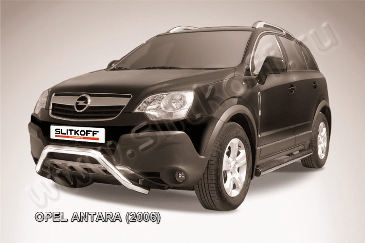 Кенгурятник d57 низкий мини Opel Antara (2006-2011)