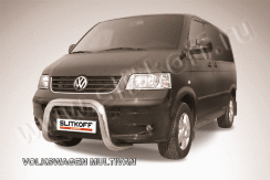Кенгурятник d76 низкий "мини" Volkswagen Multivan (2003-2015)