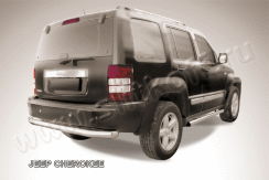Защита заднего бампера d76 Jeep Cherokee KK (2007-2012)