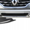 Защита переднего d57 бампера волна Renault Duster (2020-2023)