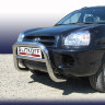 Кенгурятник низкий d76 Hyundai Santa-Fe Classic (2000-2012)