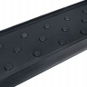 Пороги алюминиевые "Standart Black" 1800 черные Zotye T600 (2013-2022)