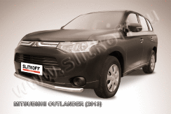 Защита переднего бампера d57 Mitsubishi Outlander (2012-2015)