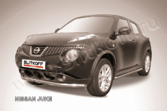Защита переднего бампера d57 Nissan Juke (2010-2014)
