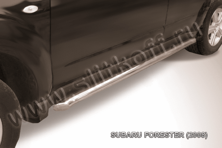 Защита порогов d57 труба Subaru Forester (2007-2013)