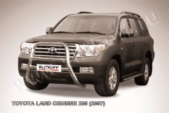 Кенгурятник d76 высокий Toyota Land Cruiser 200 (2007-2012)