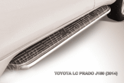 Защита штатного порога d42 Toyota Land Cruiser Prado J150 (2013-2017)
