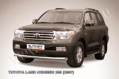 Защита переднего бампера d76 Toyota Land Cruiser 200 (2007-2012)