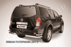 Уголки d76+d42 двойные Nissan Pathfinder (2010-2014)