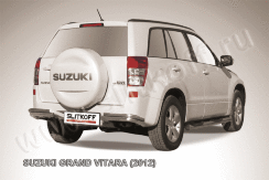 Уголки d57+d42 двойные Suzuki Grand Vitara (2012-2015)