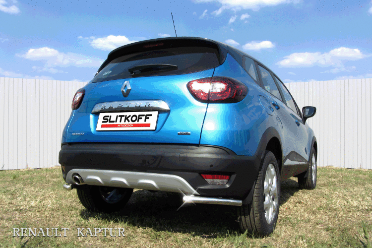 Уголки d42 Renault Kaptur 2WD (2012-2019)